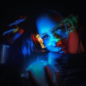 Cyberpunk LED Goggle