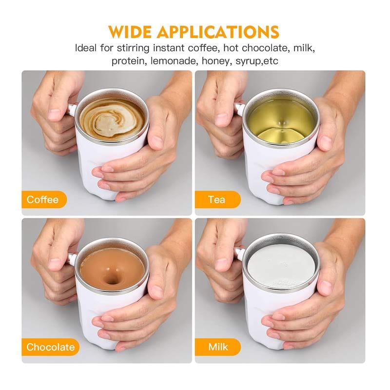 Magic Automatic Self Stirring Coffee Mug 9 Automatic Self Stirring Coffee Mug