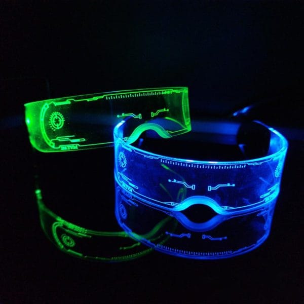 Cyberpunk LED Goggle