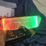 Cyberpunk LED Goggle Glow Glasses for Halloween Cosplay Party Carnival photo review
