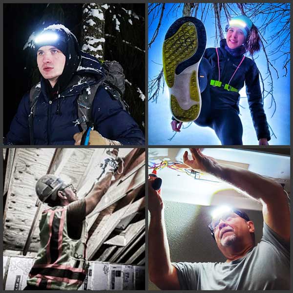 The ultimate all in one LED Sensor Headlight 1 led wide use
