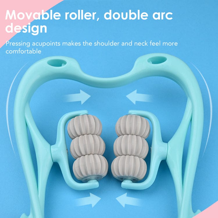 6 Wheel Pressure Point Neck Massager 6 6 Wheel Pressure Point Neck Massager