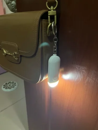 SOS Keychain Siren Alarm with LED Light photo review