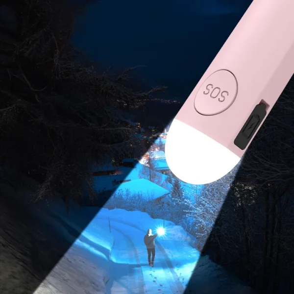 SOS Keychain Siren Alarm with LED Light - Image 5
