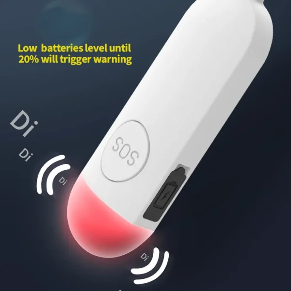 SOS Keychain Siren Alarm with LED Light - Image 4