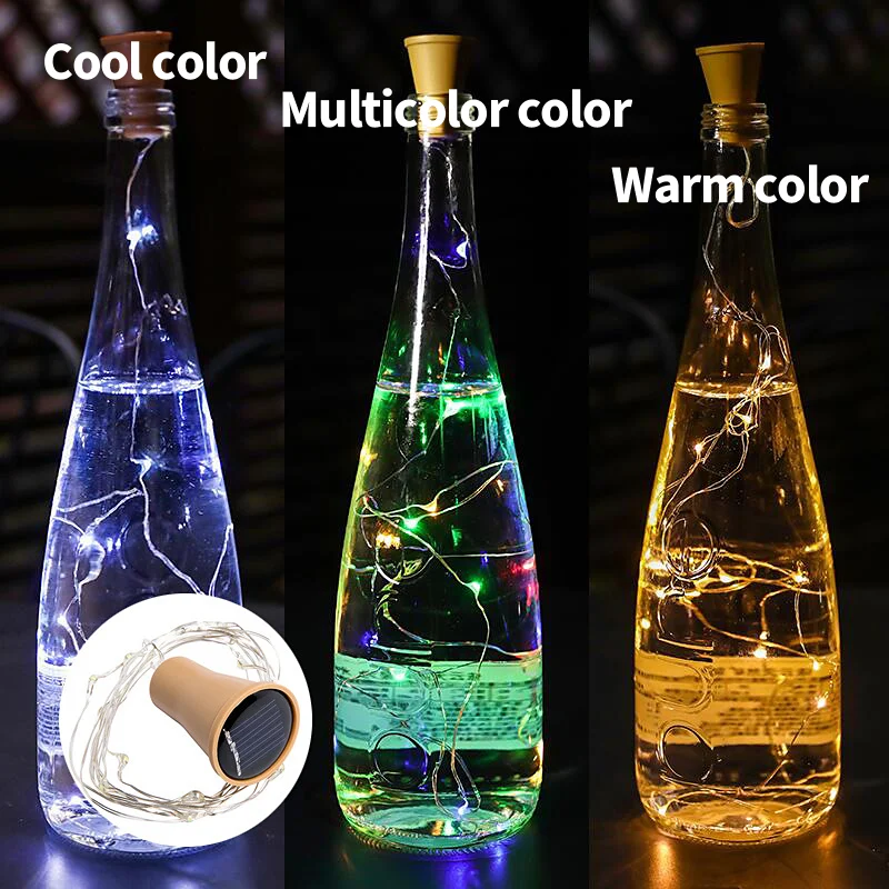 Solar Powered Cork String Lights for Decor 7 Solar wine bottle string light4