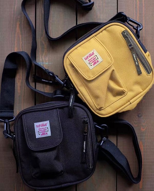 Mobile-Friendly Small Square Canvas Shoulder Bag -UFILLIT®